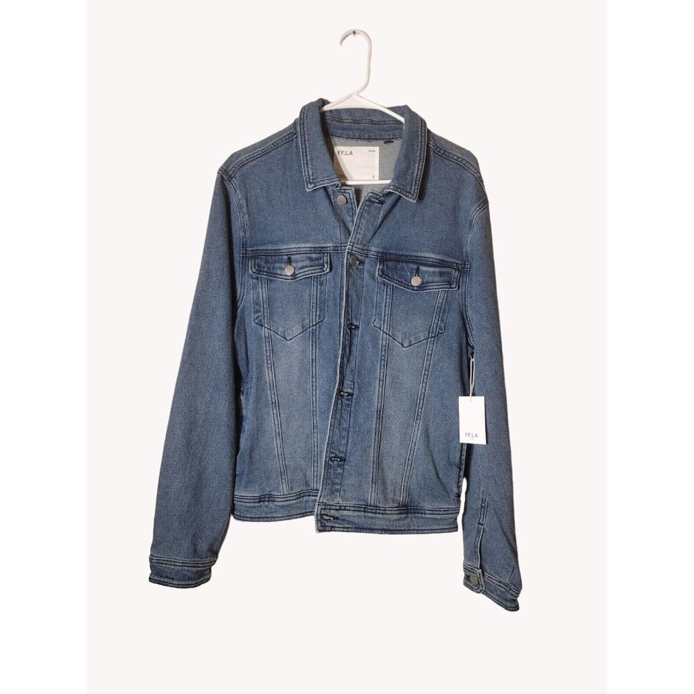Five Four Los Angeles Jacket Mens Small Denim Pockets